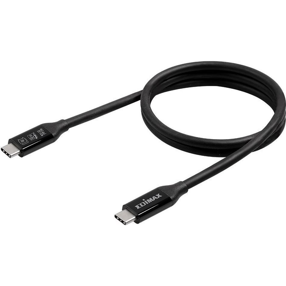 Edimax UC4 0,5 M 40 Gbit/s Fekete (UC4-005TB)