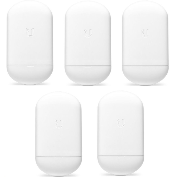Přístupový bod Ubiquiti NanoStation AC Loco 5ks LOCO5AC-5 802.11ac (Wi-Fi