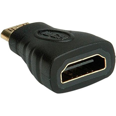 Value 12.99.3152 Átalakító [1x HDMI dugó, C mini - 1x HDMI alj] Fekete 50 m