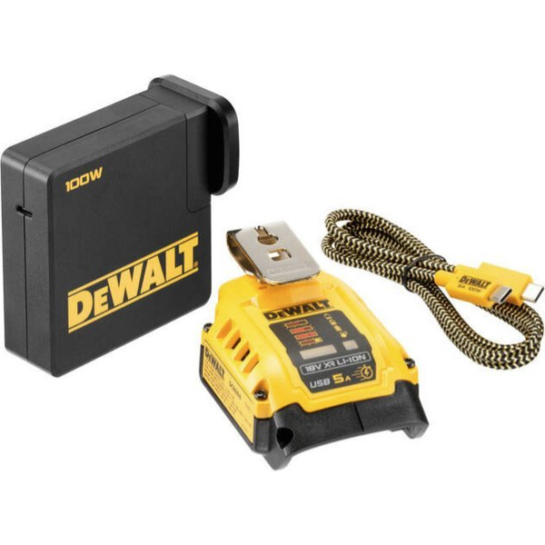 DEWALT.ADAPTER USB / ZESTAW DO ŁADOWANIA 5A DCB094K