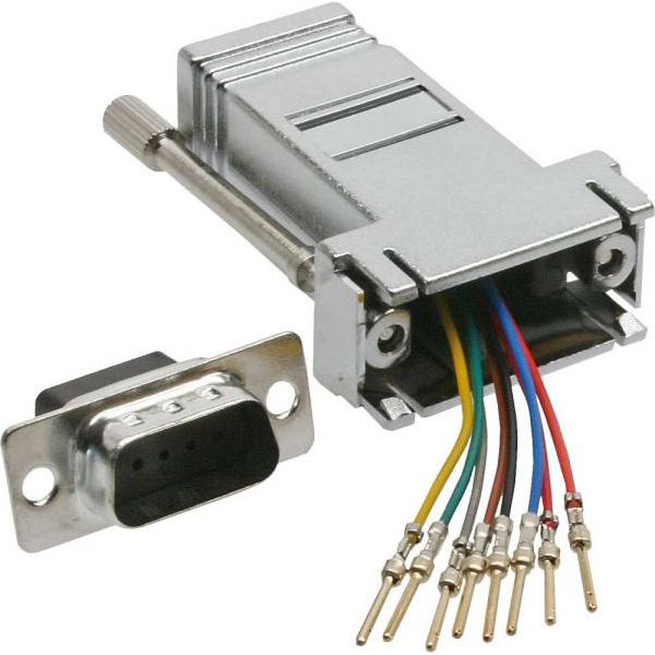 InLine 68889M adattatore per inversione del genere dei cavi RJ-45 Grigio