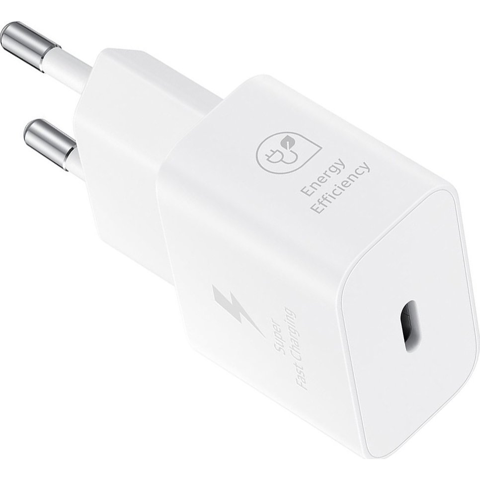 Samsung EP-T2510NWEGWW mobiltelefon töltő Univerzális Fehér USB Gyorstöltés Beltéri (8806094899511)