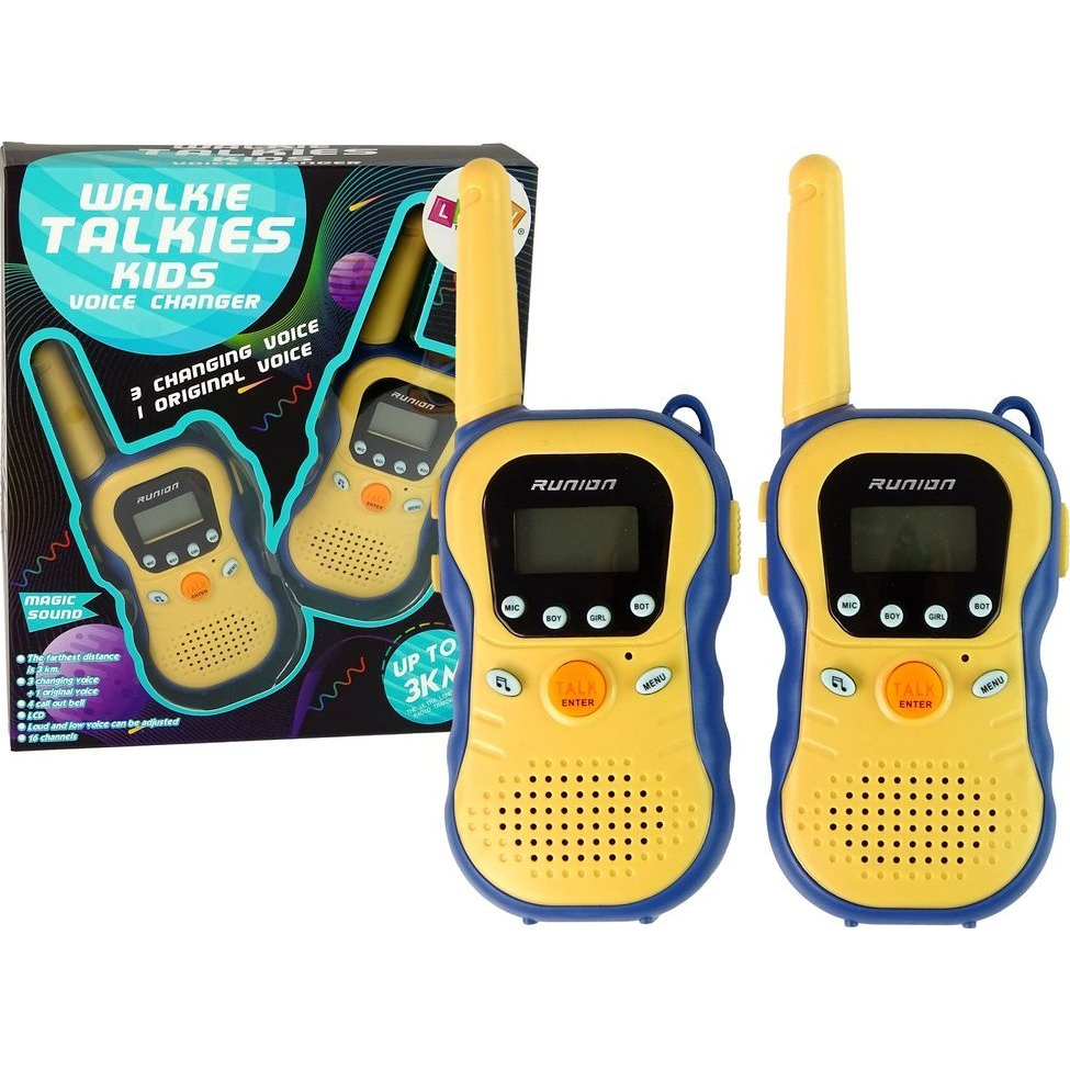 Walkie-talkie Gyerekeknek Sárga 15679 (15679)
