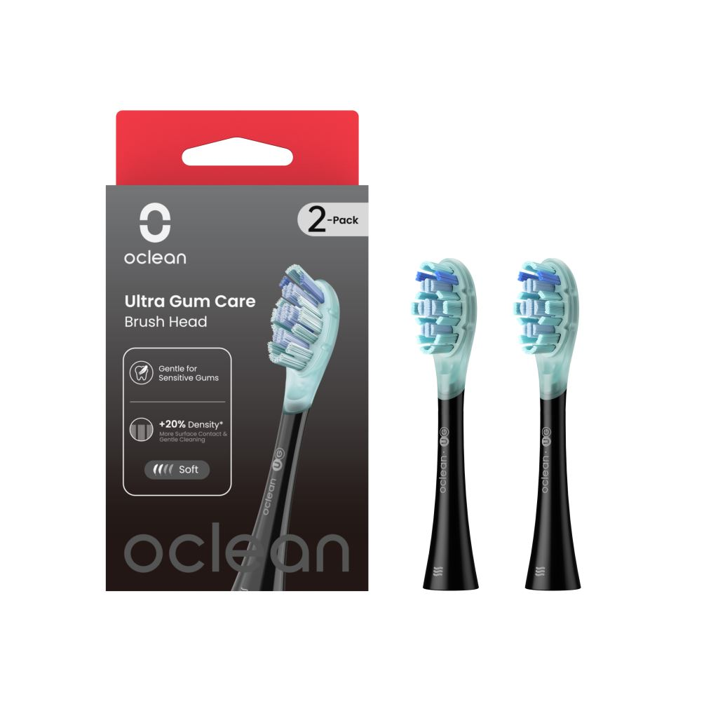 Oclean Ultra gum care elektromos fogkefe pótfej 2db fekete (OCL553567) (OCL553567)