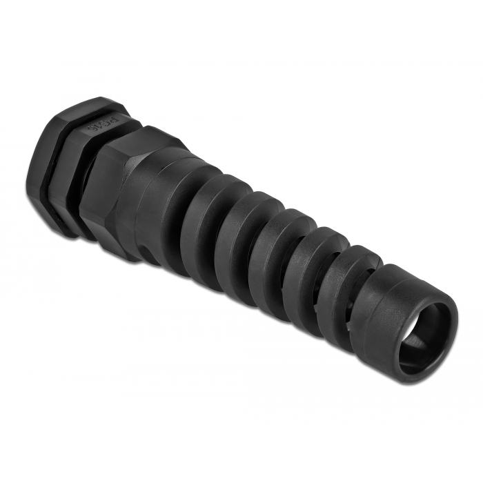 Delock Kábel tömszelence PG16 feszültség mentesítős fekete (60347) (60347)