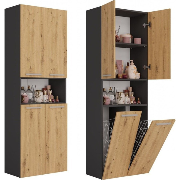 Columna De Baño Nel 2k/dk Antracita Artisan