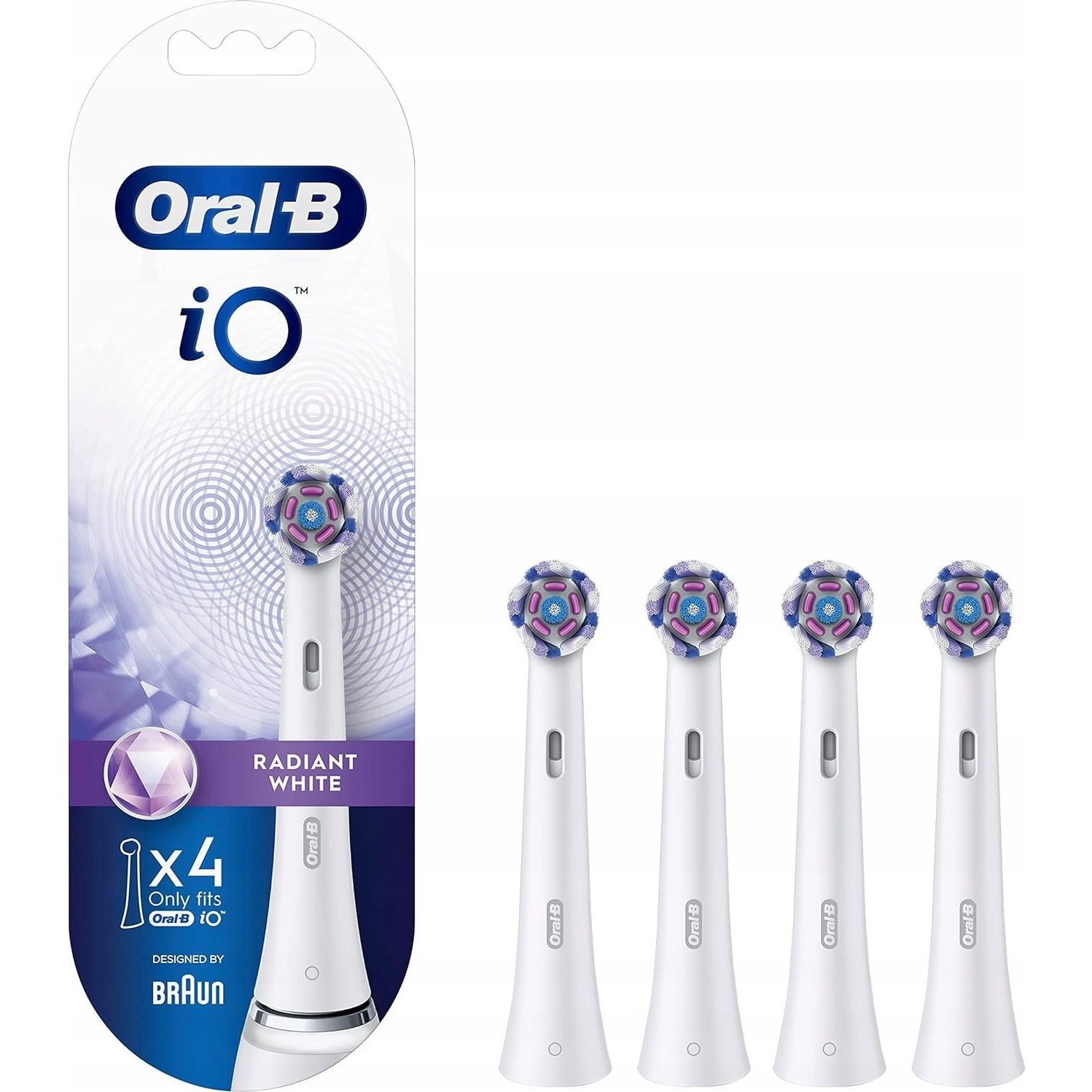 Oral-B 80365502 fogkefe fej 4 db Fehér (420330)