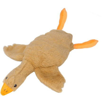 Aga4Kids Plush pillow Goose, brown 90 cm (DS572-BR)