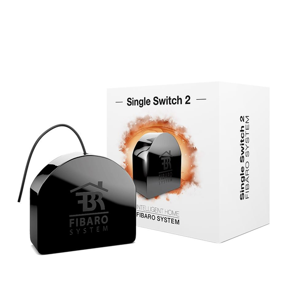 Fibaro relé modul fekete (FGS-213)