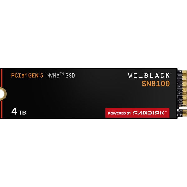 4TB M.2 PCIe NVMe WD Black SN8100 14900/14000