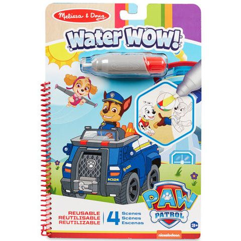 Melissa & Doug Mancs őrjárat Chase rajzolás vízzel kreatív játék (33251)