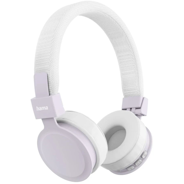 Hama Freedom Lit III Headset Draadloos Hoofdband Oproepen/muziek USB Type-C Bluetooth Lila, Wit