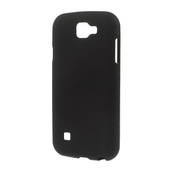 Szilikon telefonvédő (matt) FEKETE LS450 USA modelhez! [LG K3 (K100)] (5996457665662)