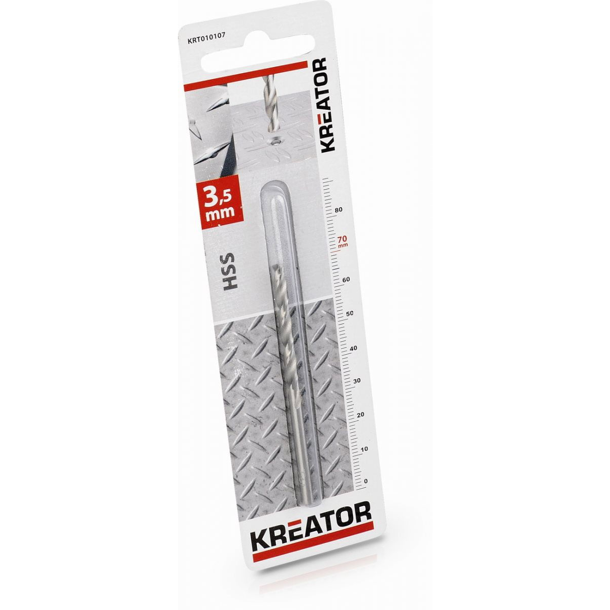Kreator fémfúrószár 3,5 mm HSS (KRT010107)
