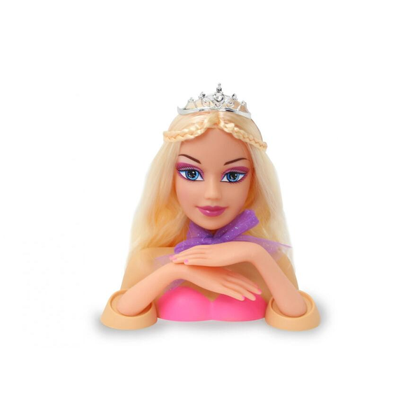 Jamara Bella Styling Fodrász babafej 8 darabos készlet