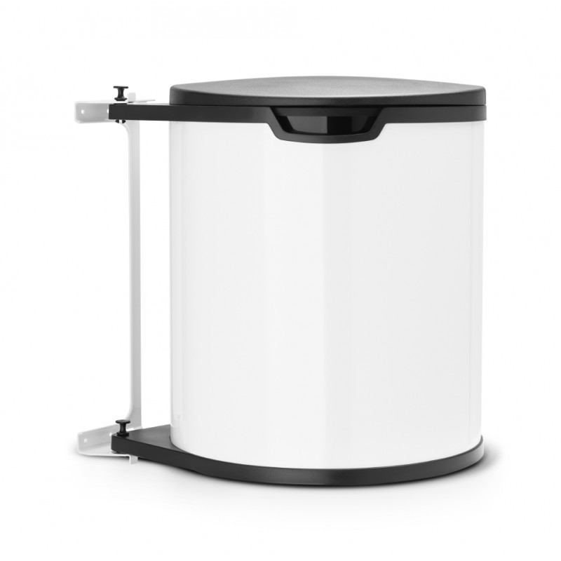 Brabantia Built-In 15 literes beépíthető fém szemetes - Fehér (428081)