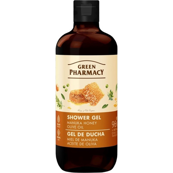 Green Pharmacy GREEN PHARMACY Multi Żel pod prysznic Oliwka i Miód manuka 500 ml