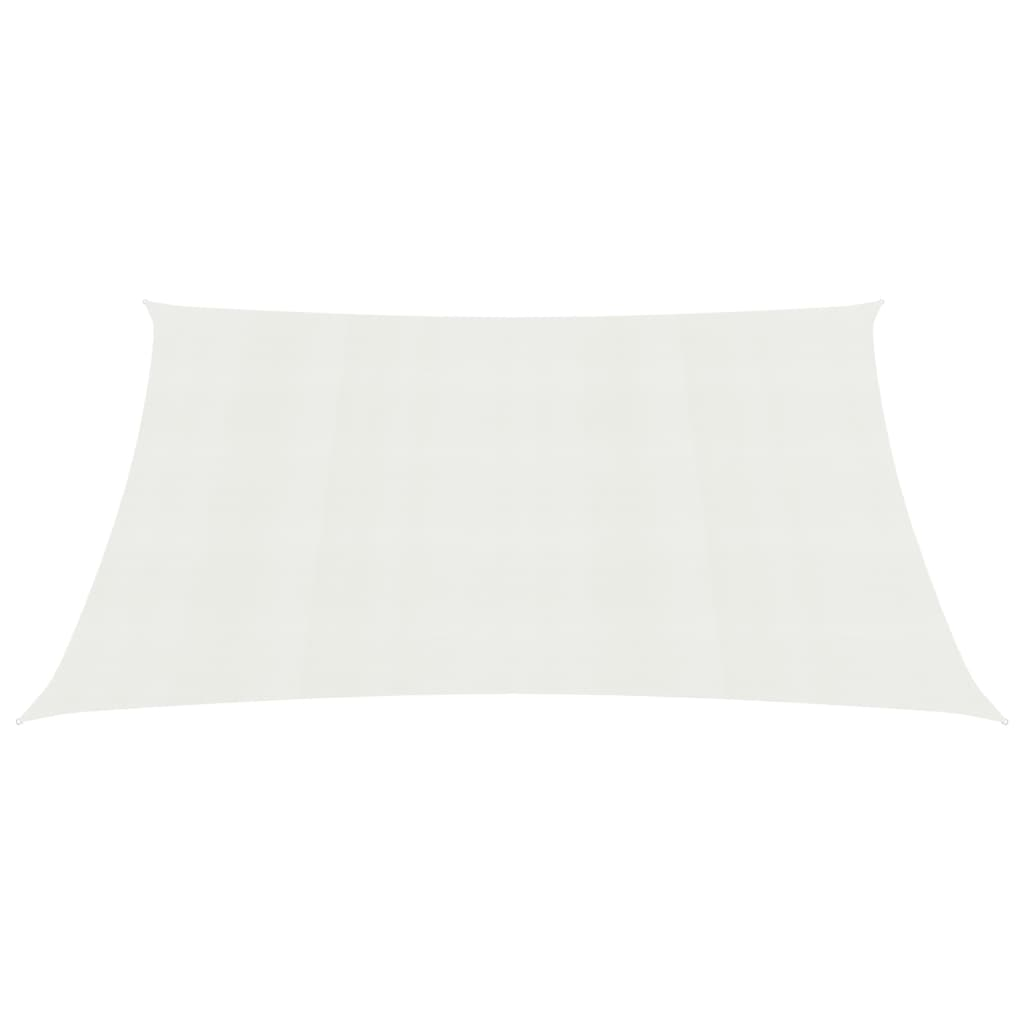 fehér HDPE napvitorla 160 g/m² 2 x 2,5 m (311226)