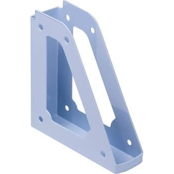 Iratpapucs, műanyag, 70 mm, DONAU, pasztellkék (7462101PL-10)