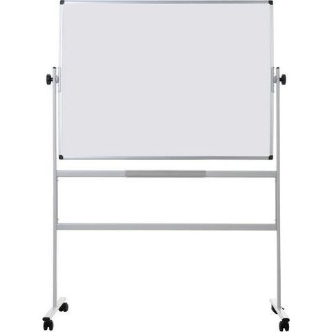 Bi-Office 120x150cm kétoldalas forgatható mágneses fehértábla