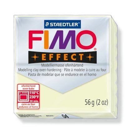 FIMO "Effect" gyurma 56g égethető sötétben világító (8020-04) (8020-04)