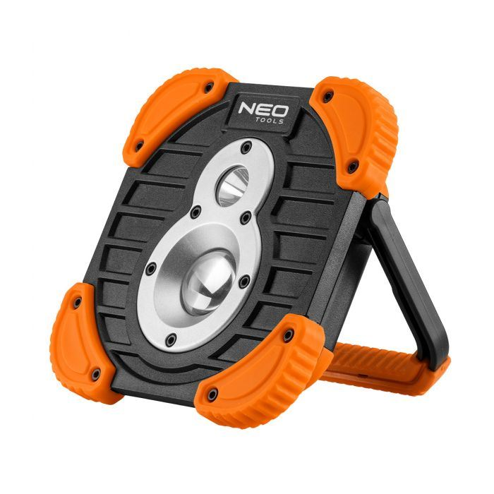 Neo Tools 99-040 Reflektor talpas tölthető 750+250lm COB LED powerbank funkció 10W (Neo Tools 99-040)