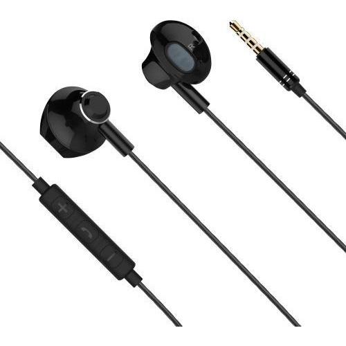 Căști intraauriculare Kruger&Matz B2 cu microfon, negru