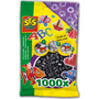 SES Creative Beedz Children's packet of 1000 Black Iron-on Beads Kreatívne korále