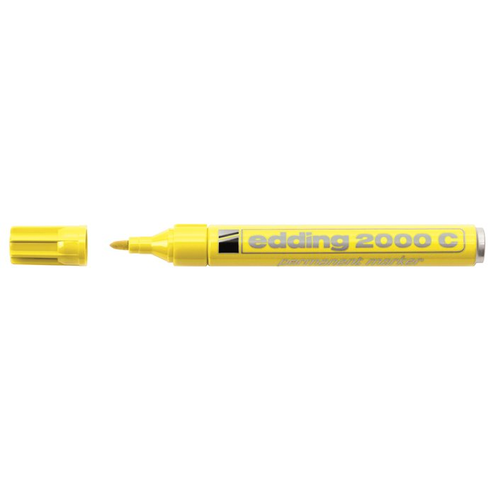 Edding 2000 1.5-3mm Alkoholos marker - Sárga (7580136000)