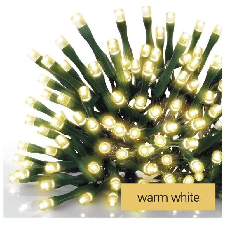 EMOS LED karácsonyi jégcsapok, 3,6 m, kültéri és beltéri, meleg fehér, programok (D4CW01)