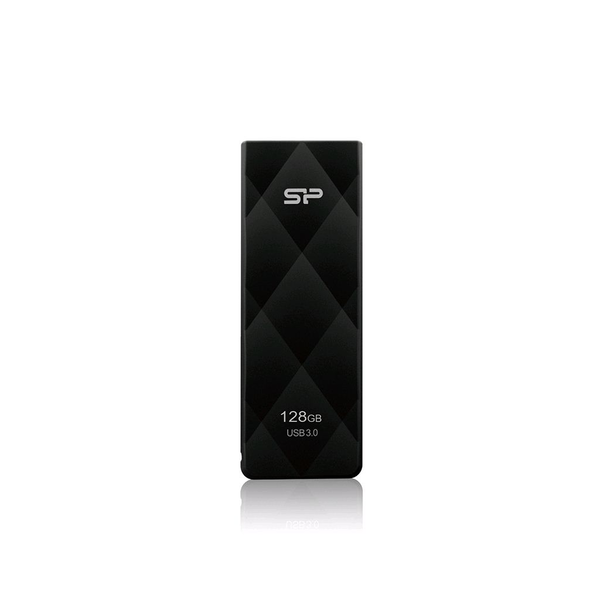 Silicon Power SP128GBUF3B20V1K Blaze B20, 128 GB, USB Type-A, 2.0, Capless, Black