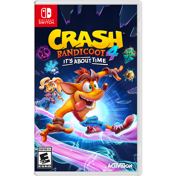 Игра Crash Bandicoot 4 It's About Time Nintendo Switch