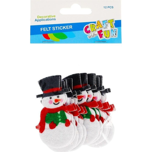  Craft with Fun OZDOBA BN FILC BALWANKI SPRZYL 12SZT CF PBH12/14