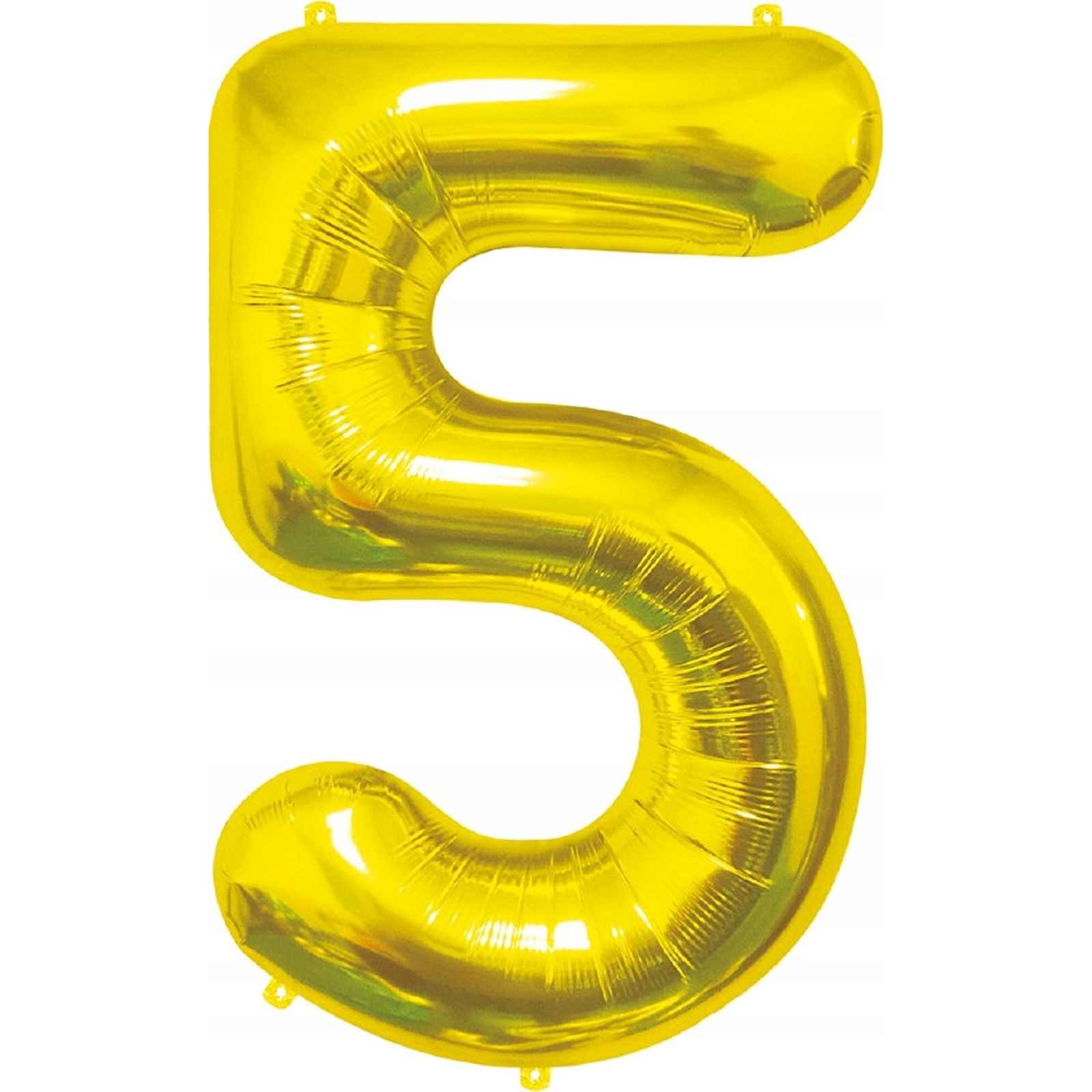 Szám Fólia Lufi - 85 cm, 5-ös, Arany (BC-HZL5)