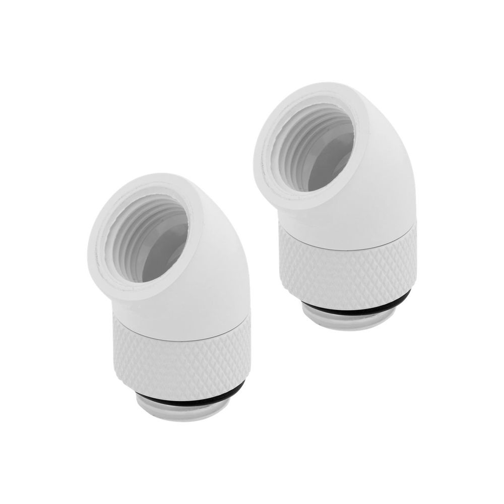 Corsair Hydro X Series 45° Rotary Adapter - Fehér (2db / csomag) (CX-9055007-WW)