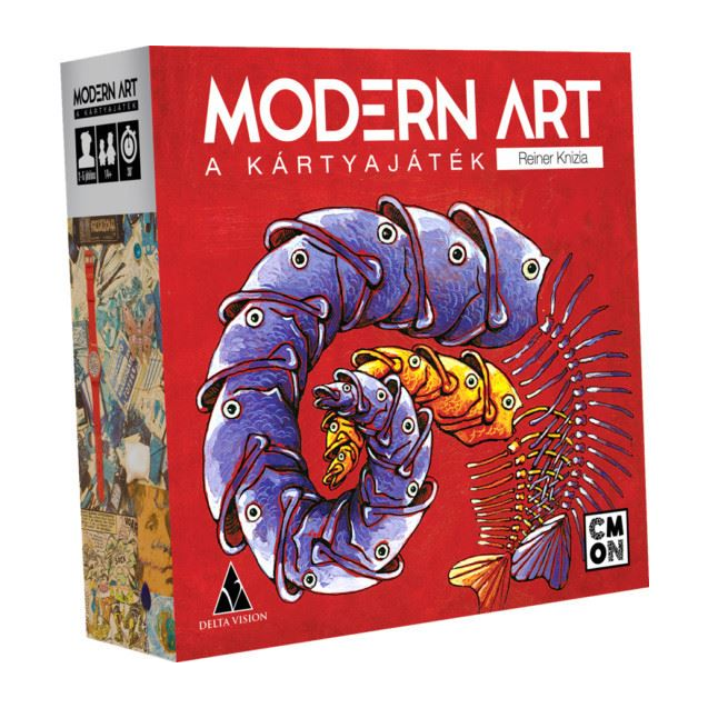 Delta Vision Modern Art magyar nyelvű társasjáték (528182) (Delta Vision528182)