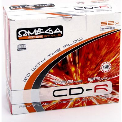 Freestyle CD-R (x10 pack) 700 MB 52x 10 pz
