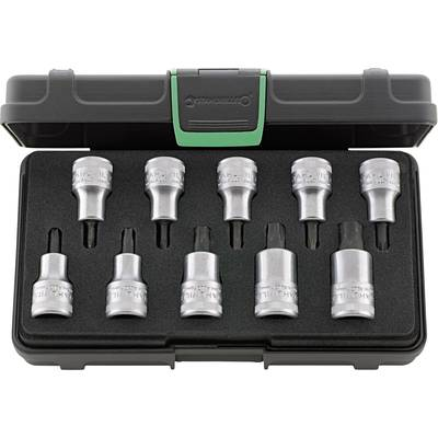 Stahlwille 54TX/10 TLG.KN (96032005) TORX Dugókulcs bit betét készlet 10 részes 1/2 (12,5 mm) (96032005)