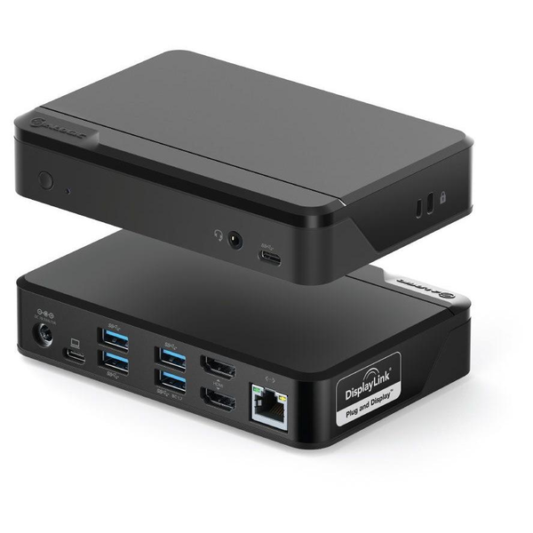 ALOGIC DUTHD dockingstation USB 3.2 Gen 1 (3.1 Gen 1) Type-C Sort