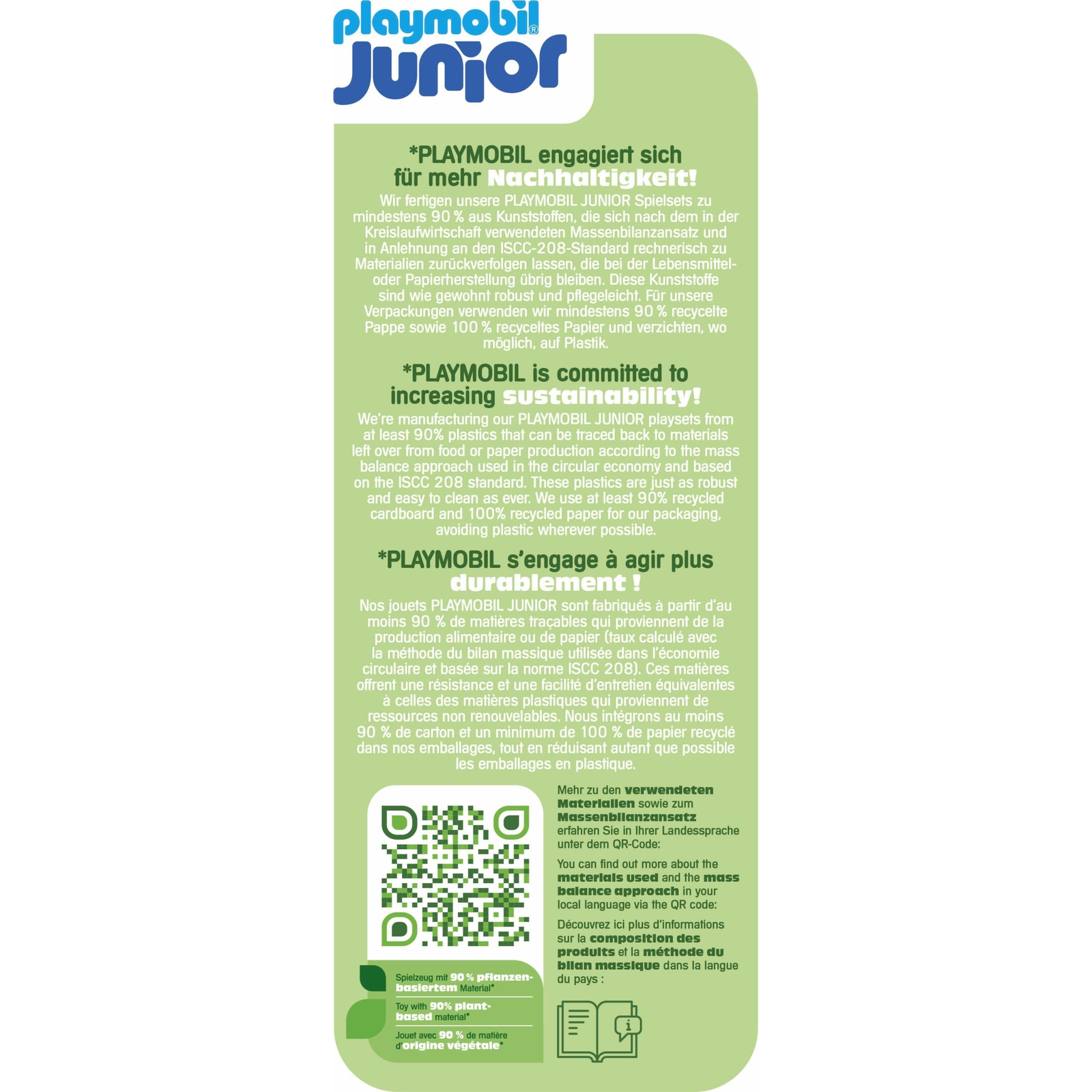 Playmobil 71699 Junior - Himbáló Hintacsiga Csörgőfunkcióval (WPPAYS0U9071699)