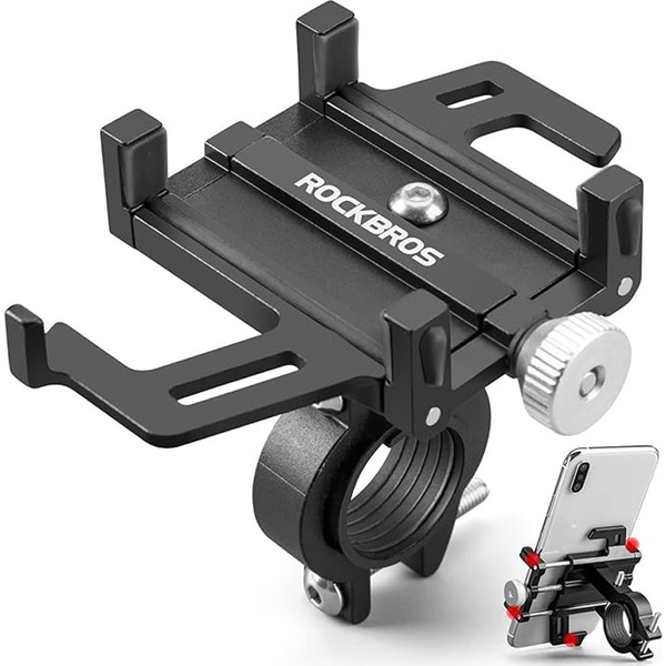 Rockbros 699-BK 4.7-6,5" Mobiltelefon kerékpáros tartó