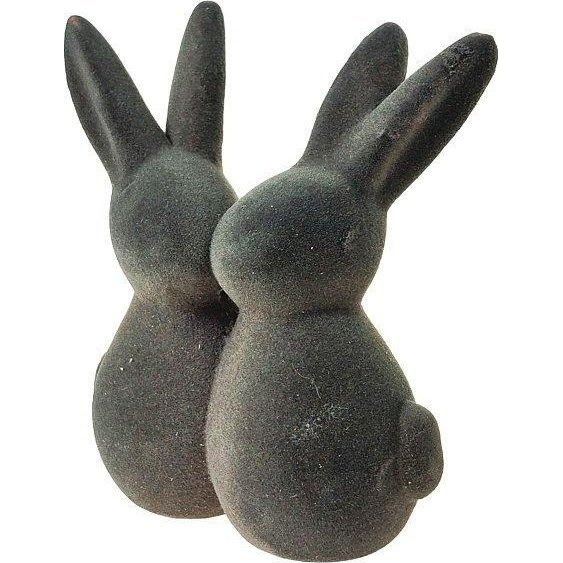 Figurki dwa zajączki