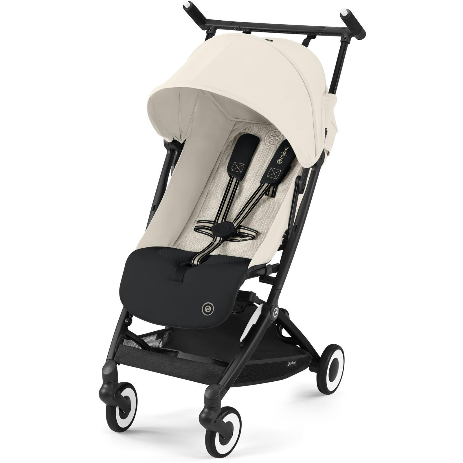 Cybex Libelle BLK Canvas White/Light beige (4063846451548)