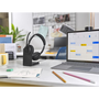 Jabra 25599-999-889 слушалка Слушалки Жична и безжична Лента за глава Офис/Център за обаждания Bluetooth Стойка за зареждане Черен