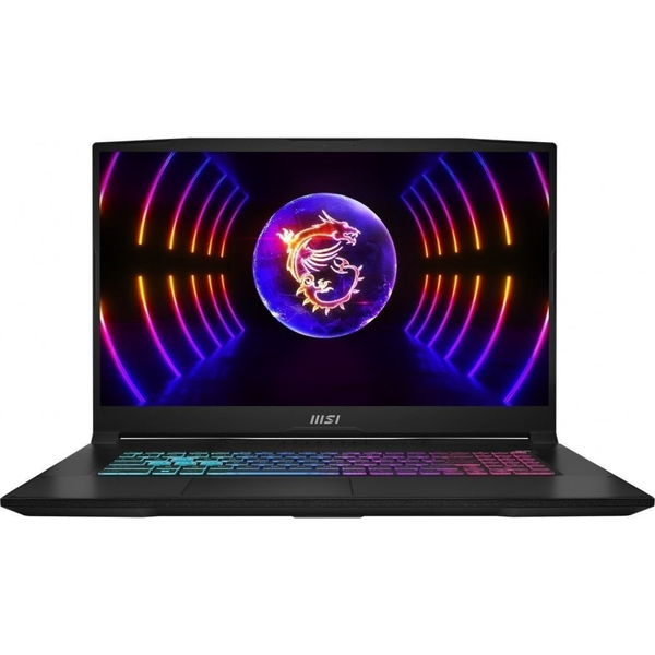 MSI Katana 17 B12UCRK-1055XPL Intel® Core™ i5 i5-12450H Laptop 43,9 cm (17.3") Full HD 16 GB DDR5-SDRAM 512 GB SSD NVIDIA GeForce RTX 3050 Wi-Fi 6 (802.11ax) Čierna