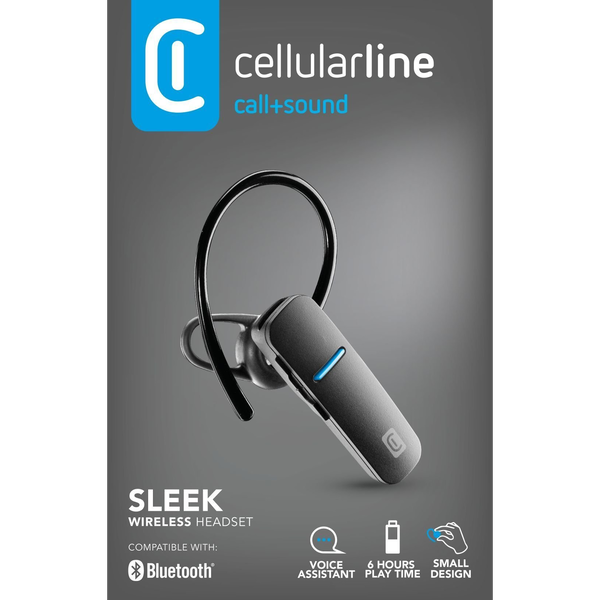 Cellularline 8018080453199 Headset Trådløs I ørerne Opkald/musik Bluetooth Sort