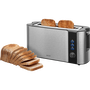 Prajitor de paine ECG ST 10630 inox , 1000 W, 2 felii, 6 niveluri de rumenire