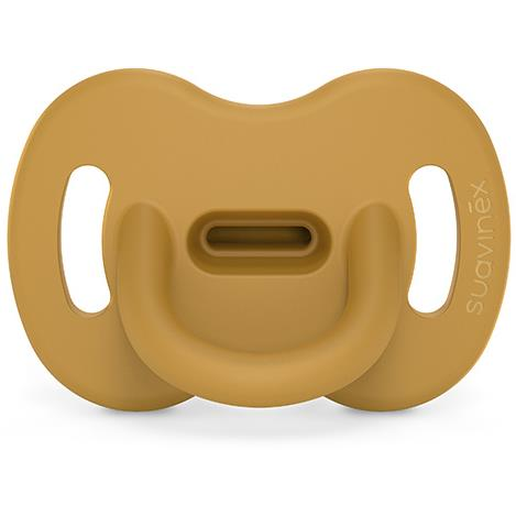 Suavinex SX Pro, fiziológiai nyugtató, 0-6 hónapos kor között, Colour Essence, okkersárga (8426420081689)