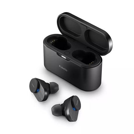 Philips bezdrátová sluchátka Fidelio T1BK/00