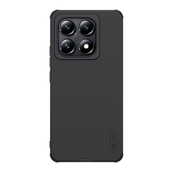 Nillkin SUPER FROSTED PRO MAGNETIC műanyag telefonvédő (mágneses, ütésállóság, gumírozott) FEKETE Xiaomi 14T Pro (GP-163882)